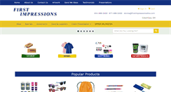 Desktop Screenshot of firstimpressionsohio.com